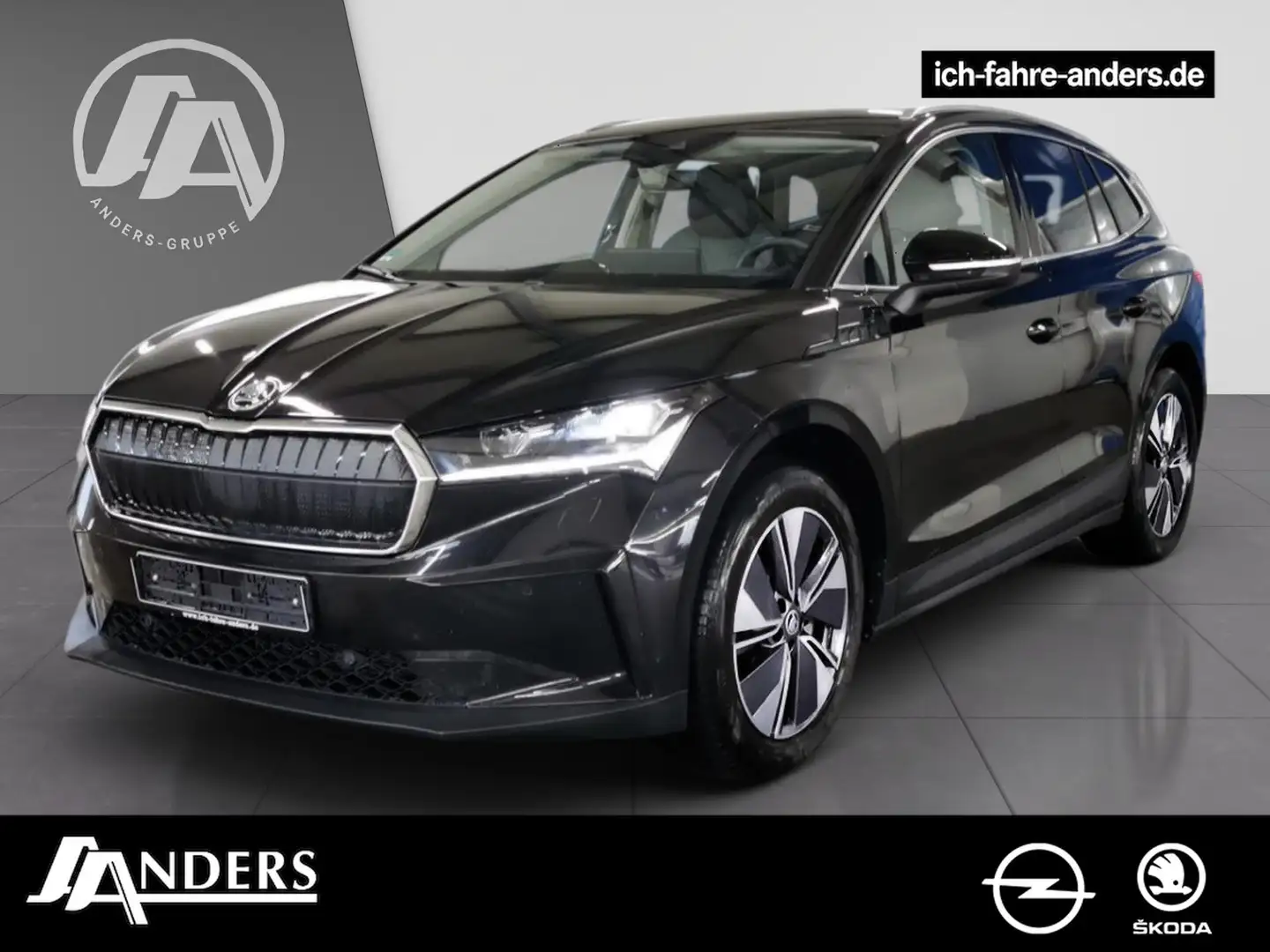 Skoda Enyaq iV 85 +Distronic+SHZ+AHK+MATRIX+SpurW+LED Noir - 1