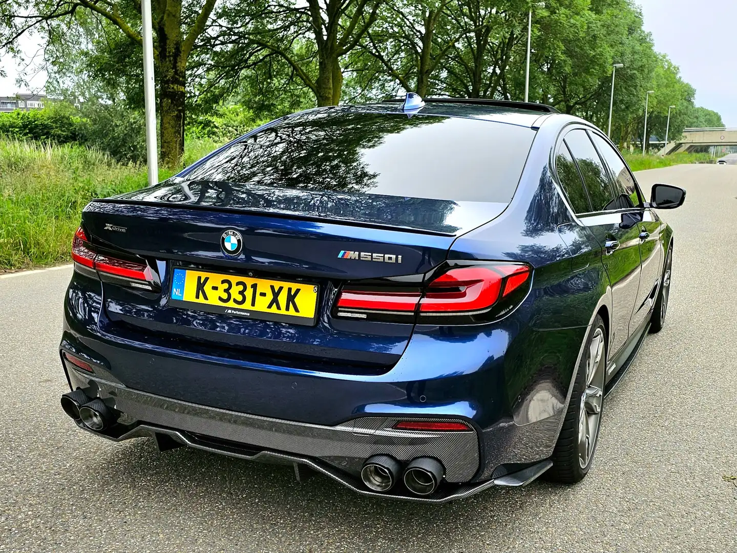 BMW M550 M550i XDrive High Exec | 580pk | Dealeronderhouden Blue - 1