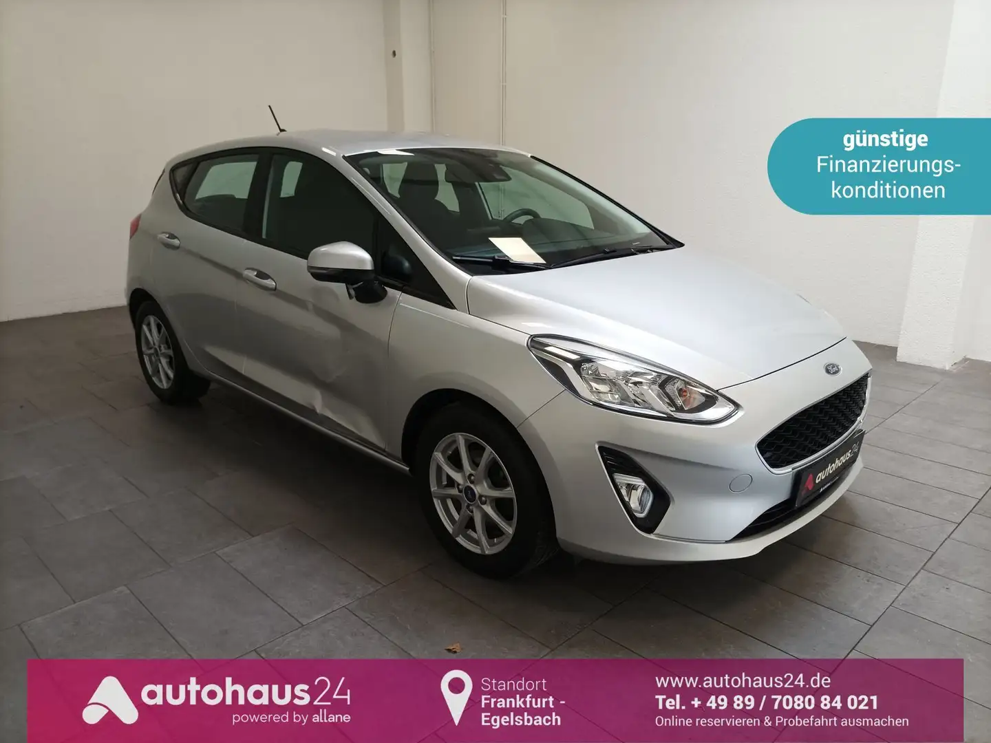 Ford Fiesta 1.1 Trend Applink|Spurhalte|Komfort Paket Silber - 1