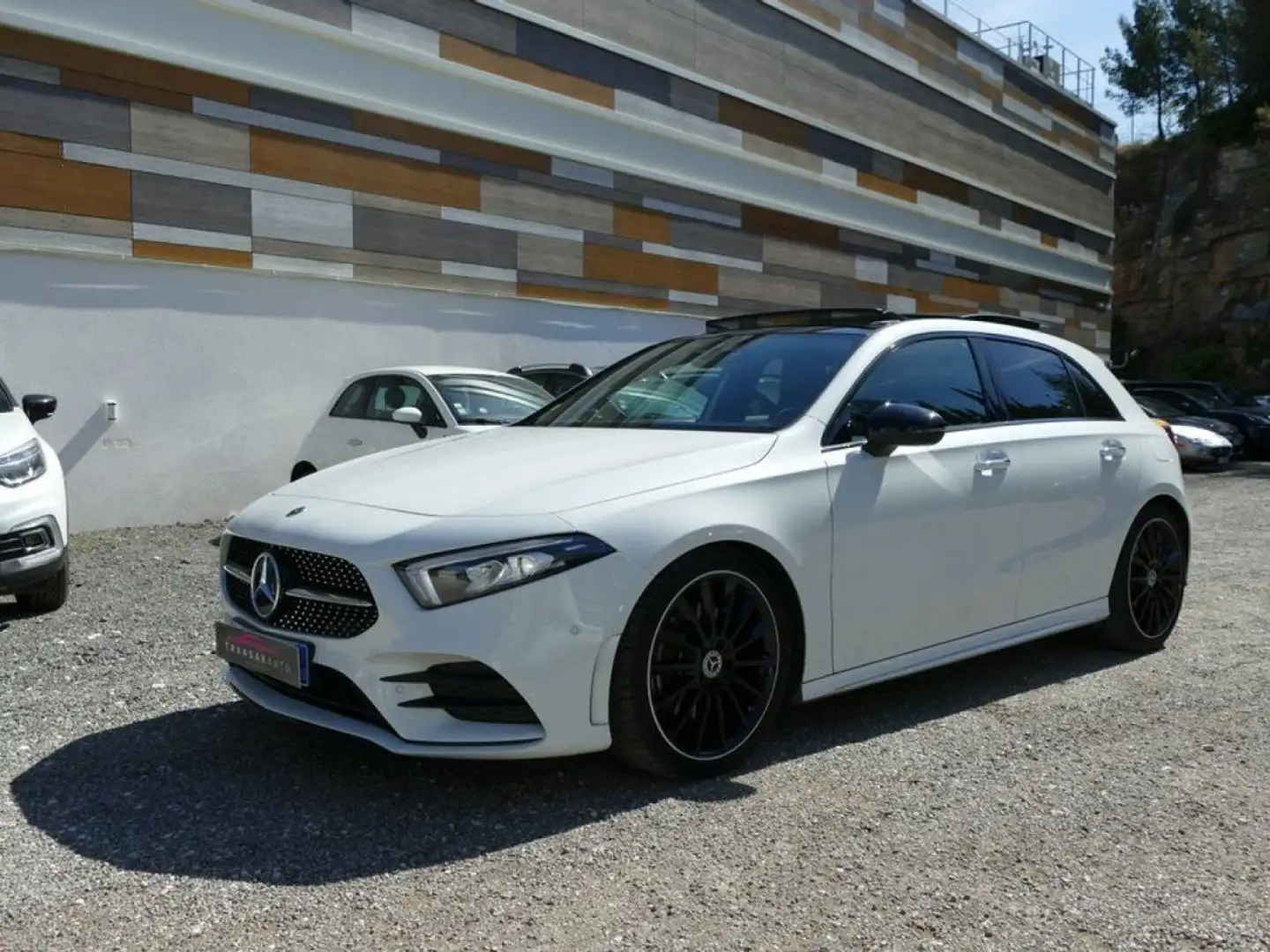 Mercedes-Benz A 220 220 D 190 Ch AMG LINE 8g DCT TOIT OUVRANT Blanc - 1