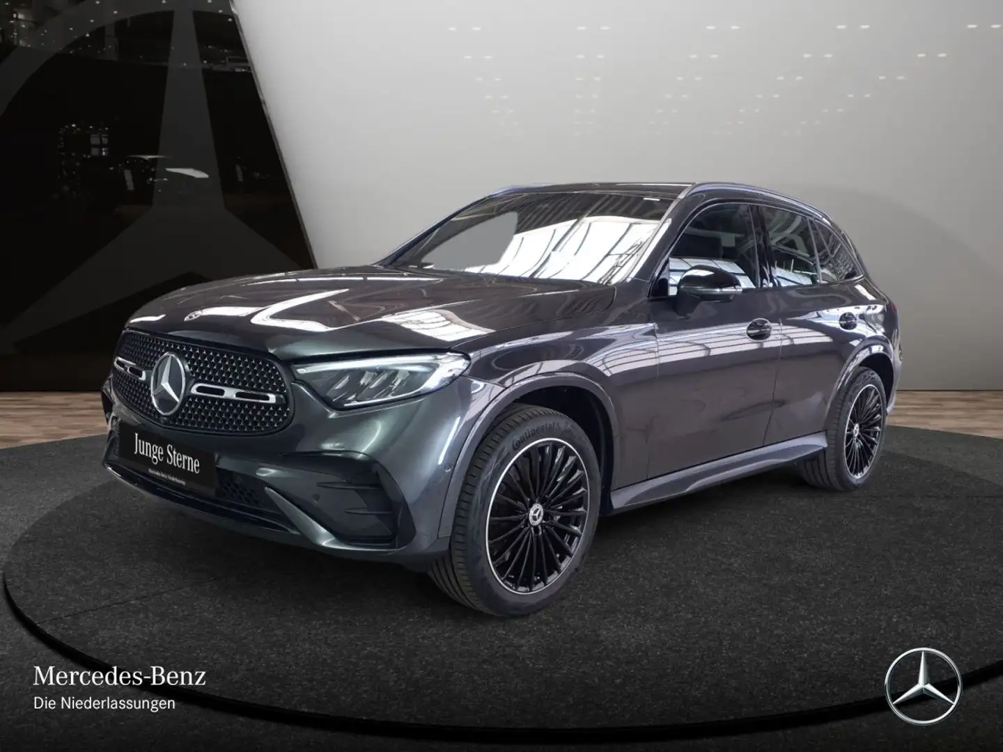 Mercedes-Benz GLC 400 e 4M AMG+NIGHT+PANO+360+AHK+LED+BURMESTER Grau - 2