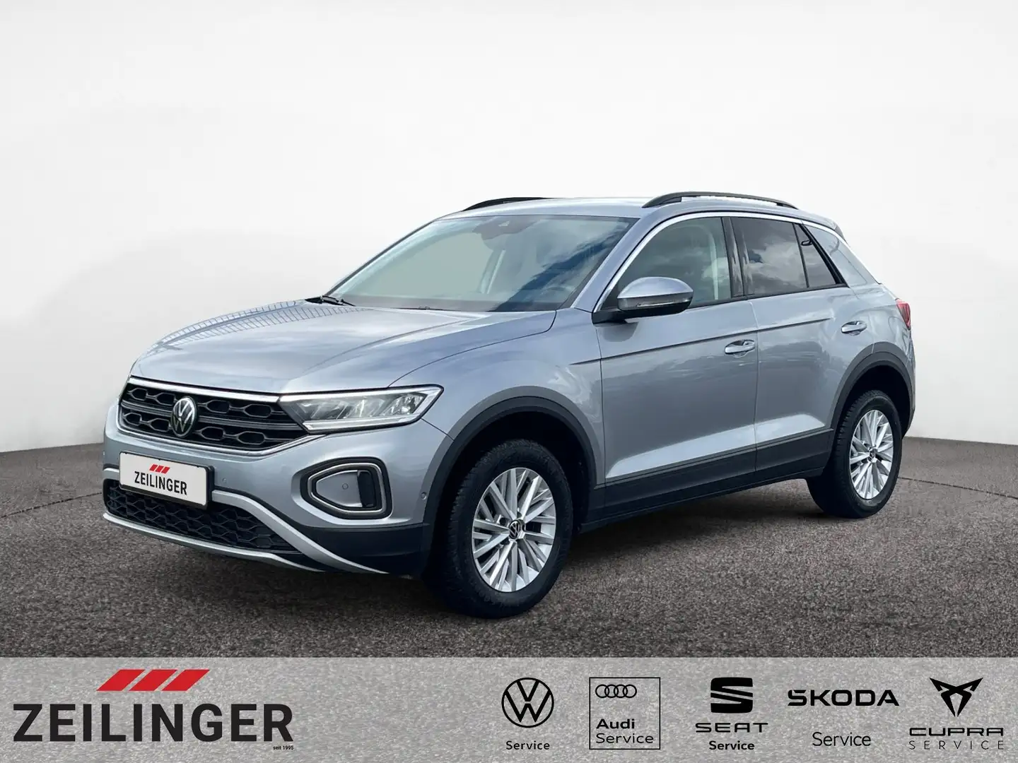 Volkswagen T-Roc Life TSI DSG|APP-CONNECT|ACC|SHZ|KAMERA Silber - 1
