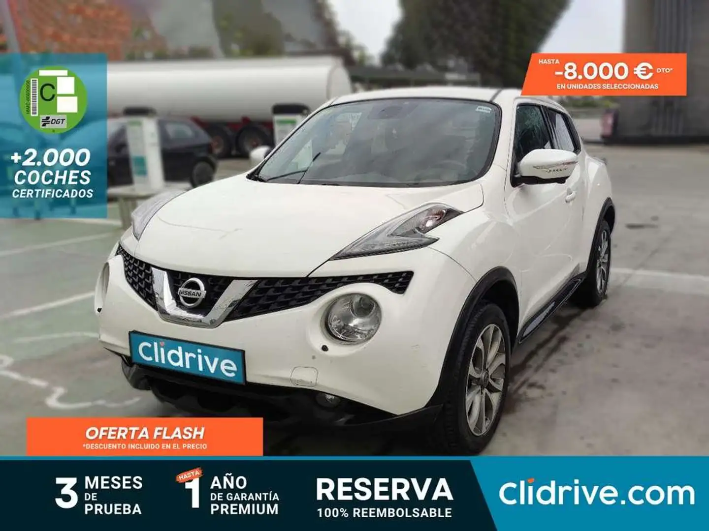 Nissan Juke 1.5dCi Tekna 4x2 Blanco - 1