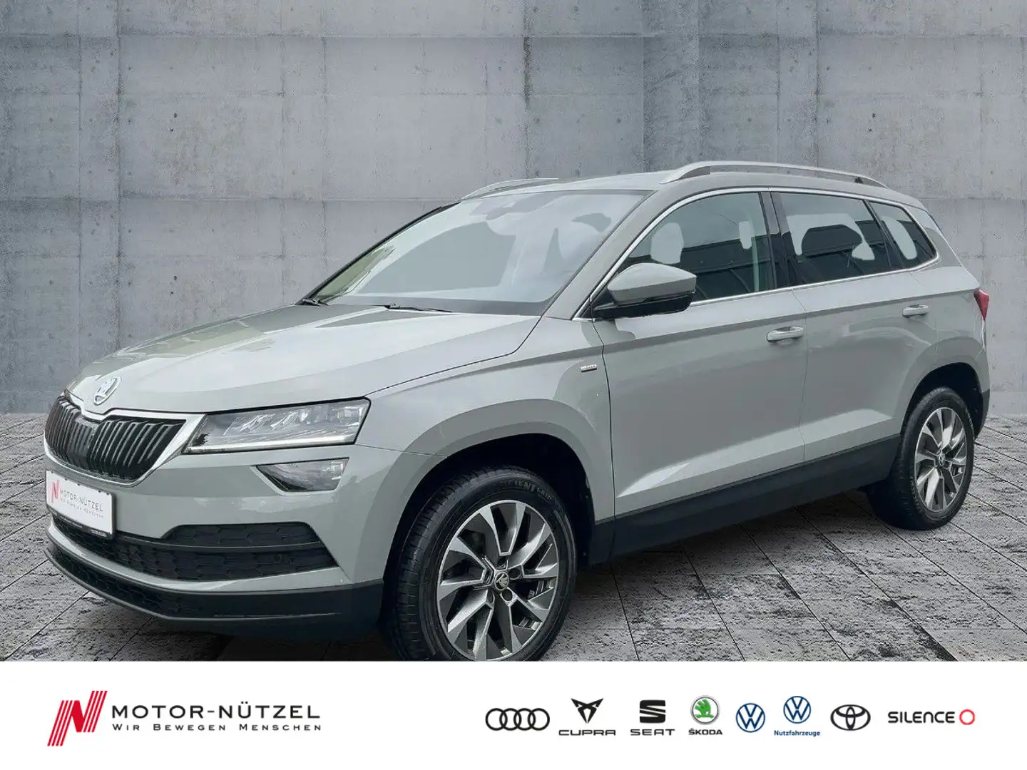 Skoda Karoq 2.0 TDI DSG CLEVER 5JG+LED+NAV+ACC+SHZ+AHK Grigio - 1