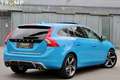 Volvo V60 2.4 D6 AWD Plug-In Hybrid R-Design Bleu - thumbnail 2