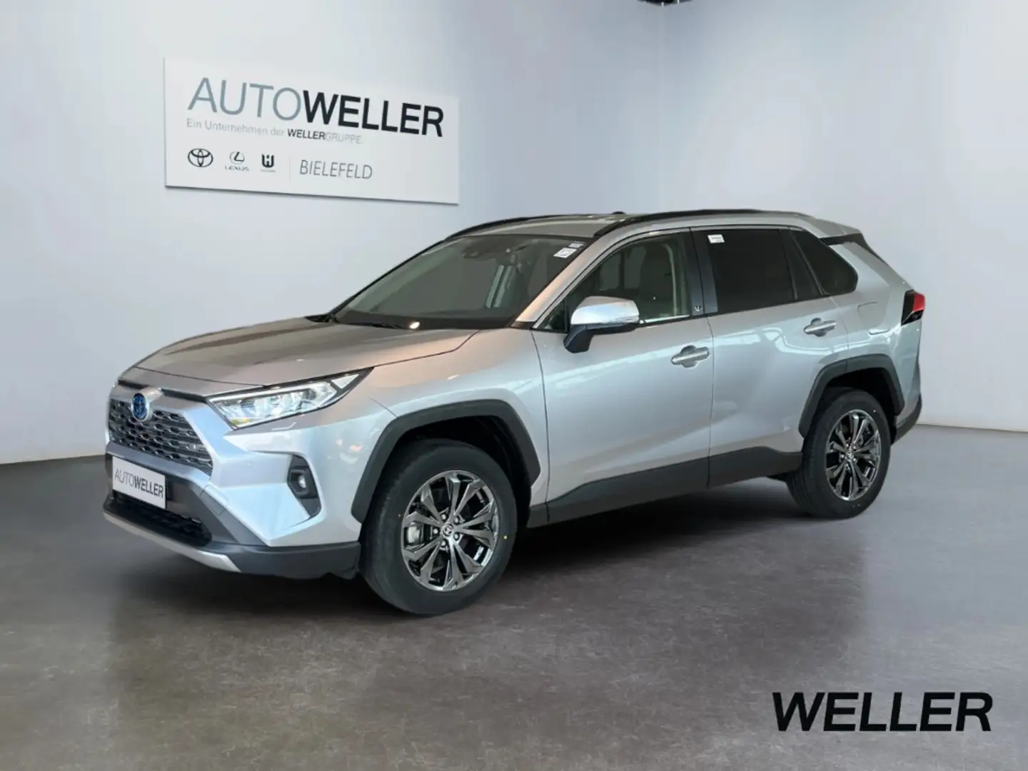 Toyota RAV 4 2.5 4x2 Hybrid Team D *LED*ACC*CAM*el Heck* Silber - 1
