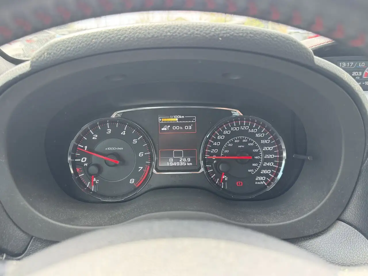 Subaru WRX снимка Subaru WRX