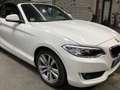 BMW 220 i Cabrio 6 Gang Schalter*Weiß/Leder braun*Navi* Blanco - thumbnail 5