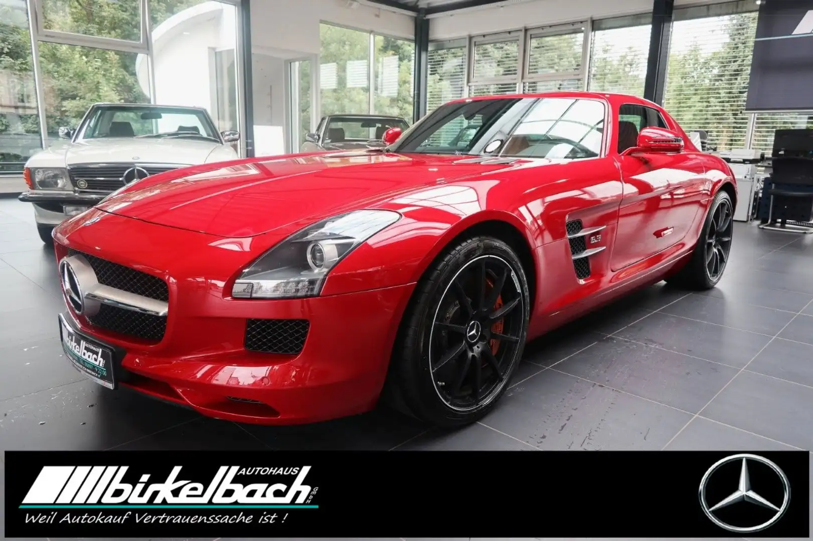 Mercedes-Benz SLS Coupe Performance B&O Keramik Rood - 1