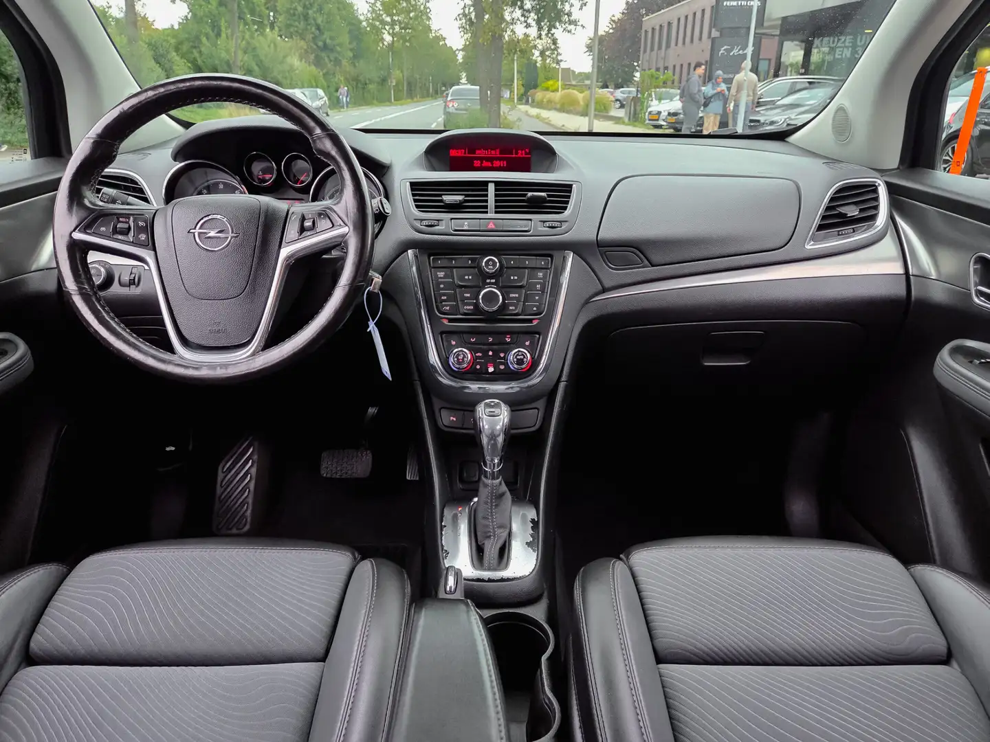 Opel Mokka 1.7 CDTi AUT6 COMO SPORTLEDER AIRCO 18INCH.LMV PDC Gris - 2