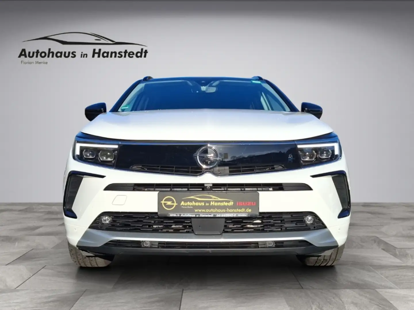 Opel Grandland 1.6 Turbo Ultimate Plug-in-Hybrid 225PS 8-AT 4x4 A Blanc - 2