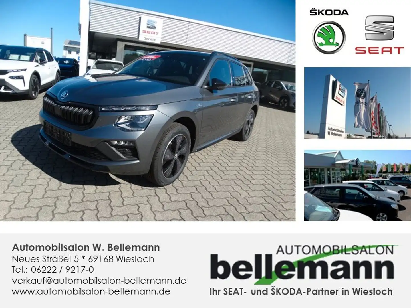 Skoda Kamiq Monte Carlo 1.5 TSI DSG 150 PS Grau - 1