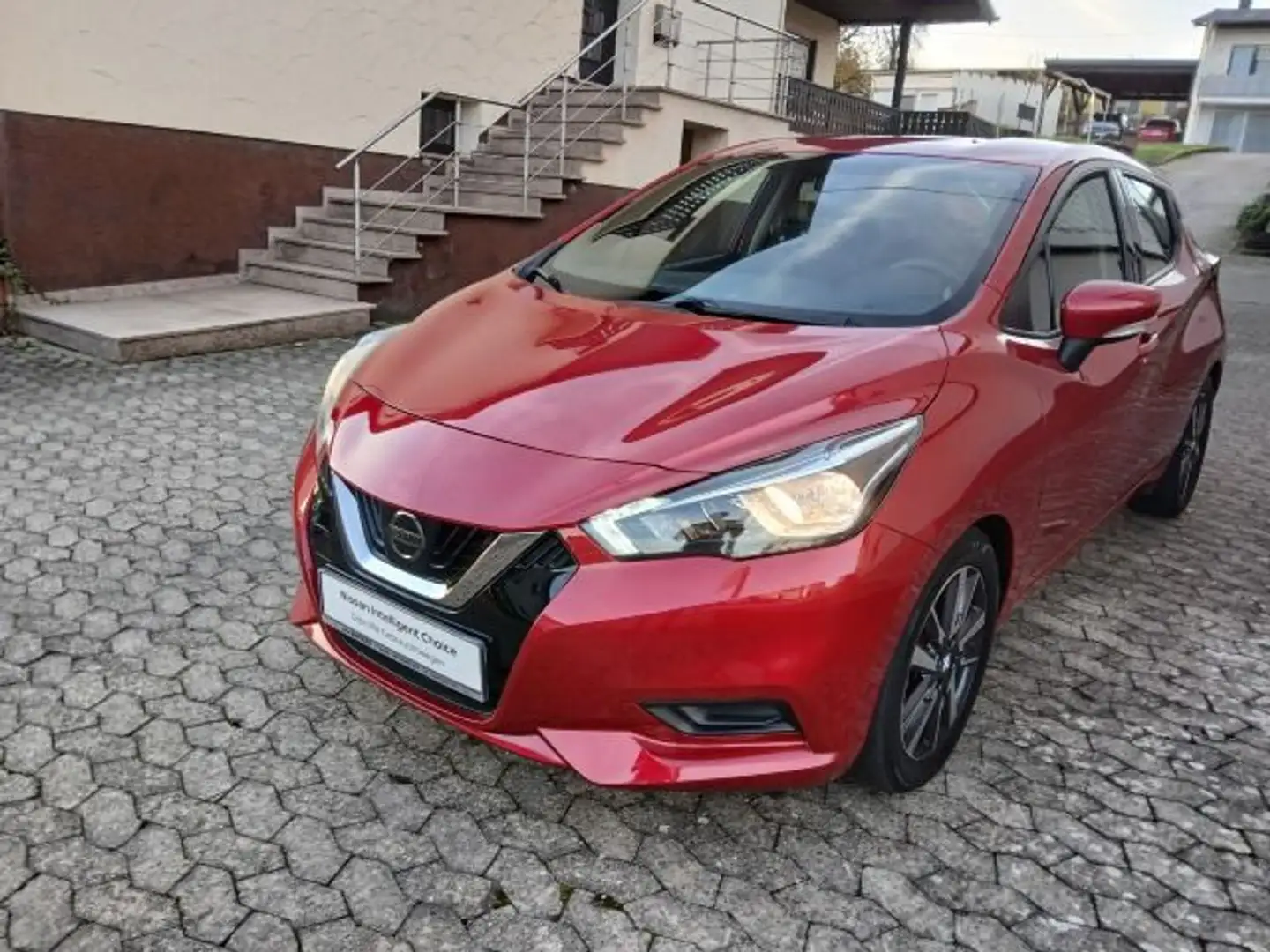 Nissan Micra 0.9 IG-T Acenta Navi Klimaautomatik Rot - 2