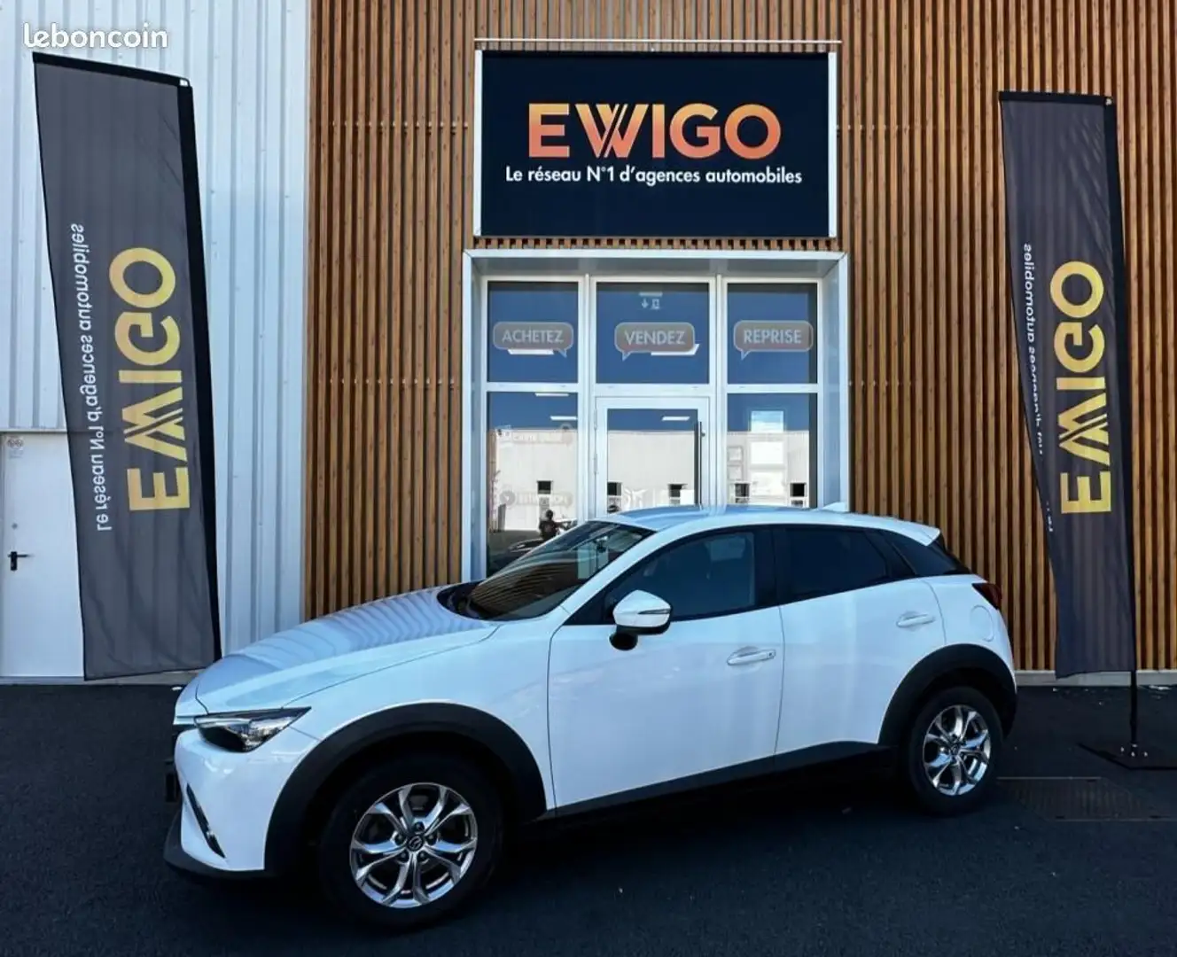 Mazda CX-3 1.5 SKYACTIV-D 105 DYNAMIQUE 2WD Weiß - 1