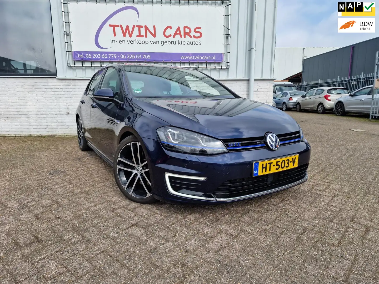 Volkswagen Golf GTE 1.4 TSI Pano Keyless Xenon Leder Blau - 1