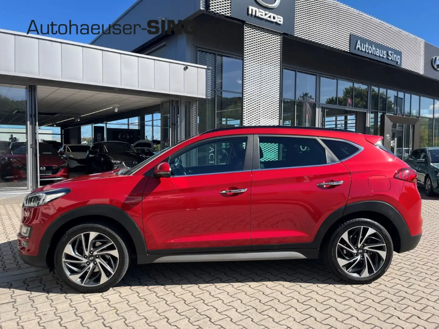 Hyundai TUCSON Premium Automatik Allrad Navi Krell LED Rot - 2