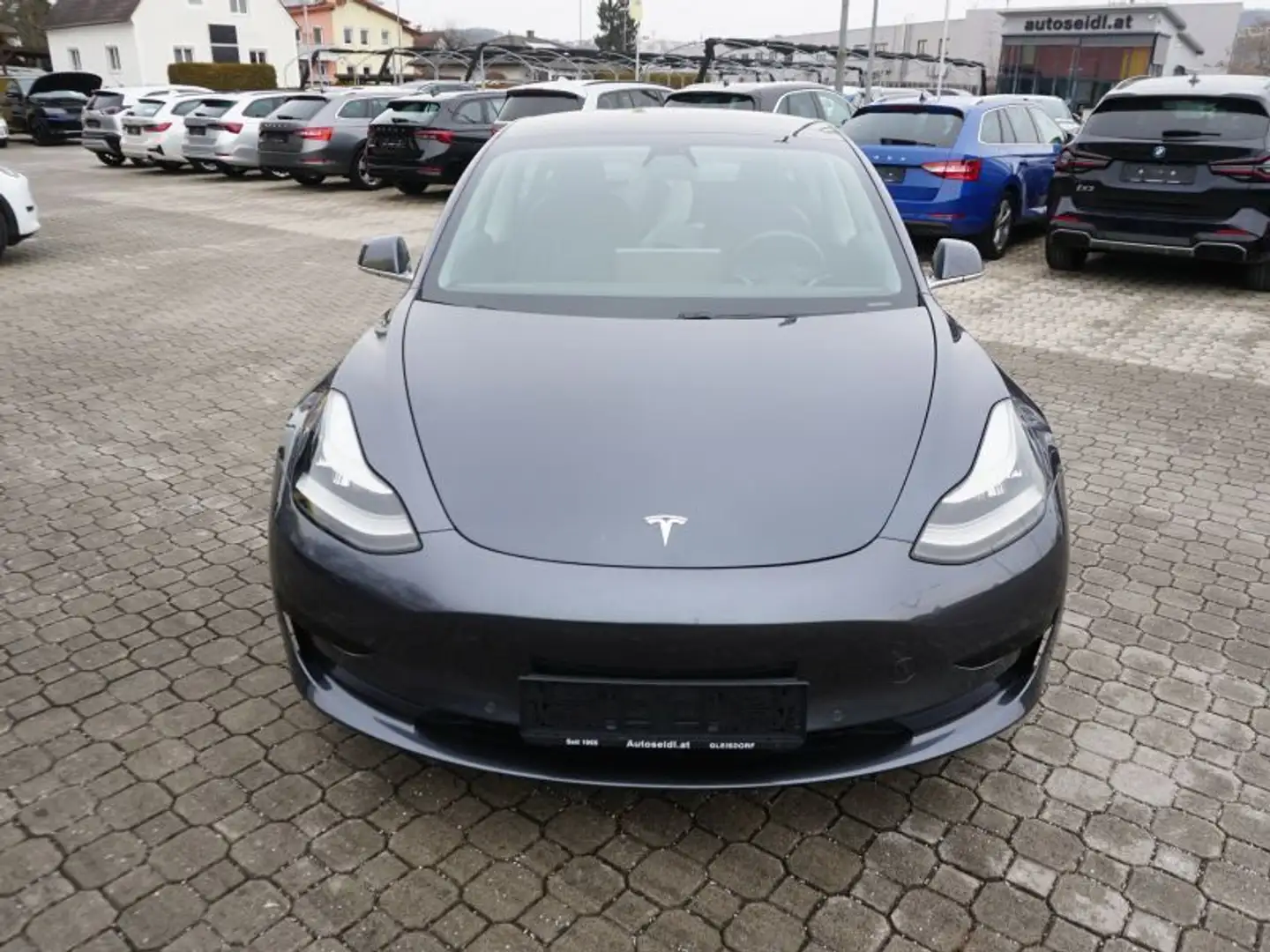 Tesla Model 3 Standard Range *PANORAMADACH+LED+NAVI* Grau - 2
