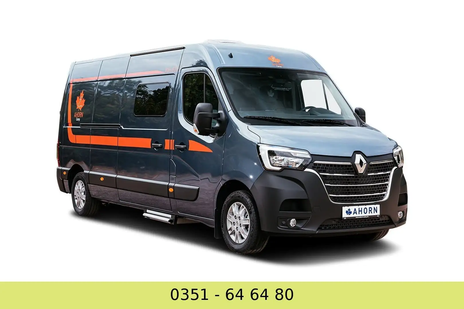 Ahorn VAN 620 *Solar*Ladebooster*Fahrradträger* Grau - 1