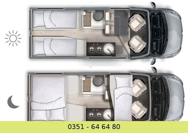 Ahorn VAN 620 *Solar*Ladebooster*Fahrradträger*