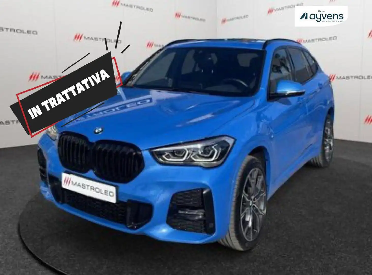 BMW X1 X1 xdrive20d Msport auto,Chilometri Certificati Azul - 1