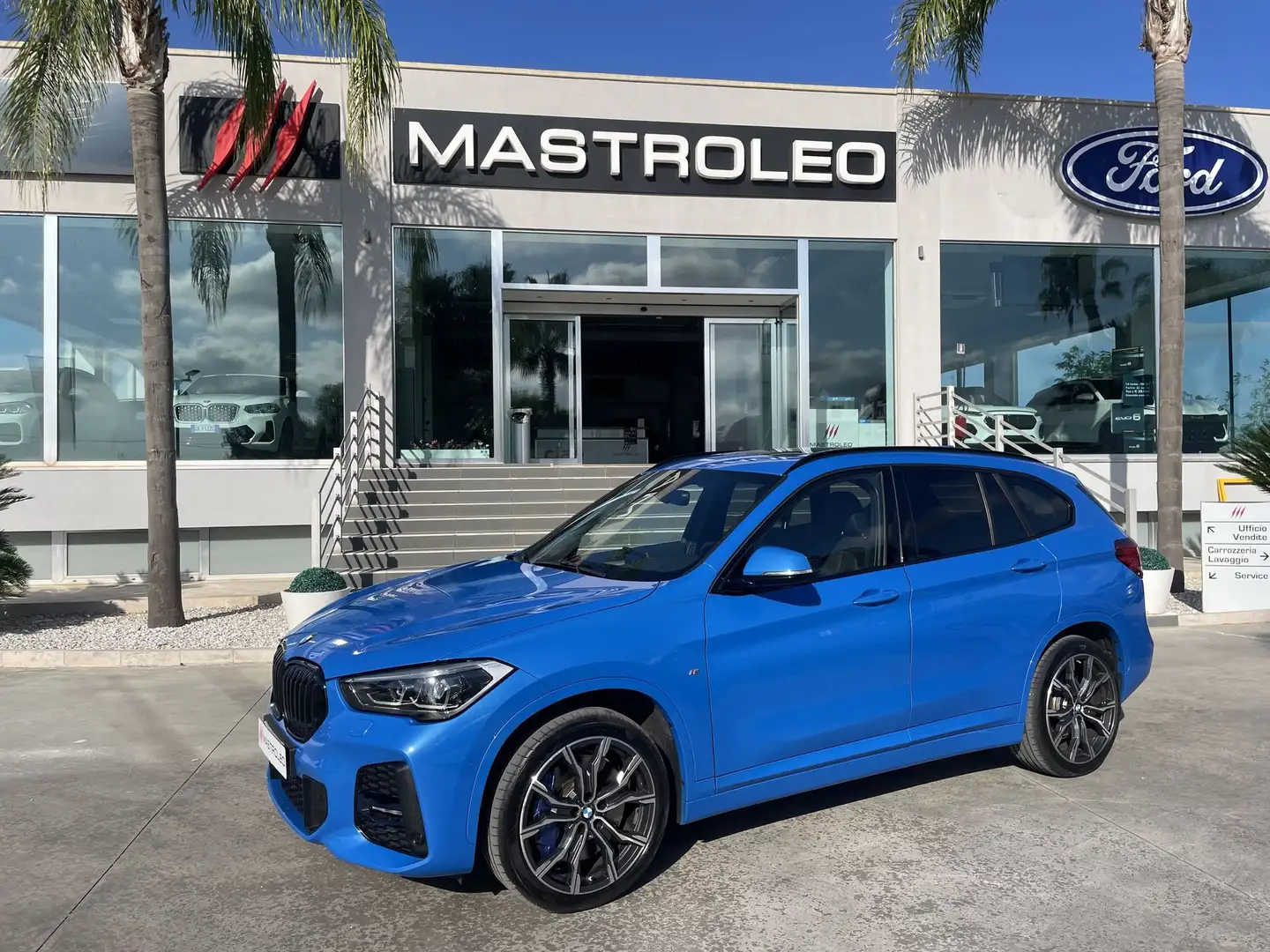 BMW X1 X1 xdrive20d Msport auto,Chilometri Certificati Azul - 2