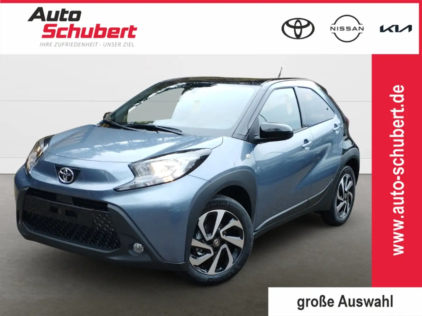 Toyota Aygo X 1,0l Teamplayer Apple CarPlay Android Auto Musikst Grau - 1