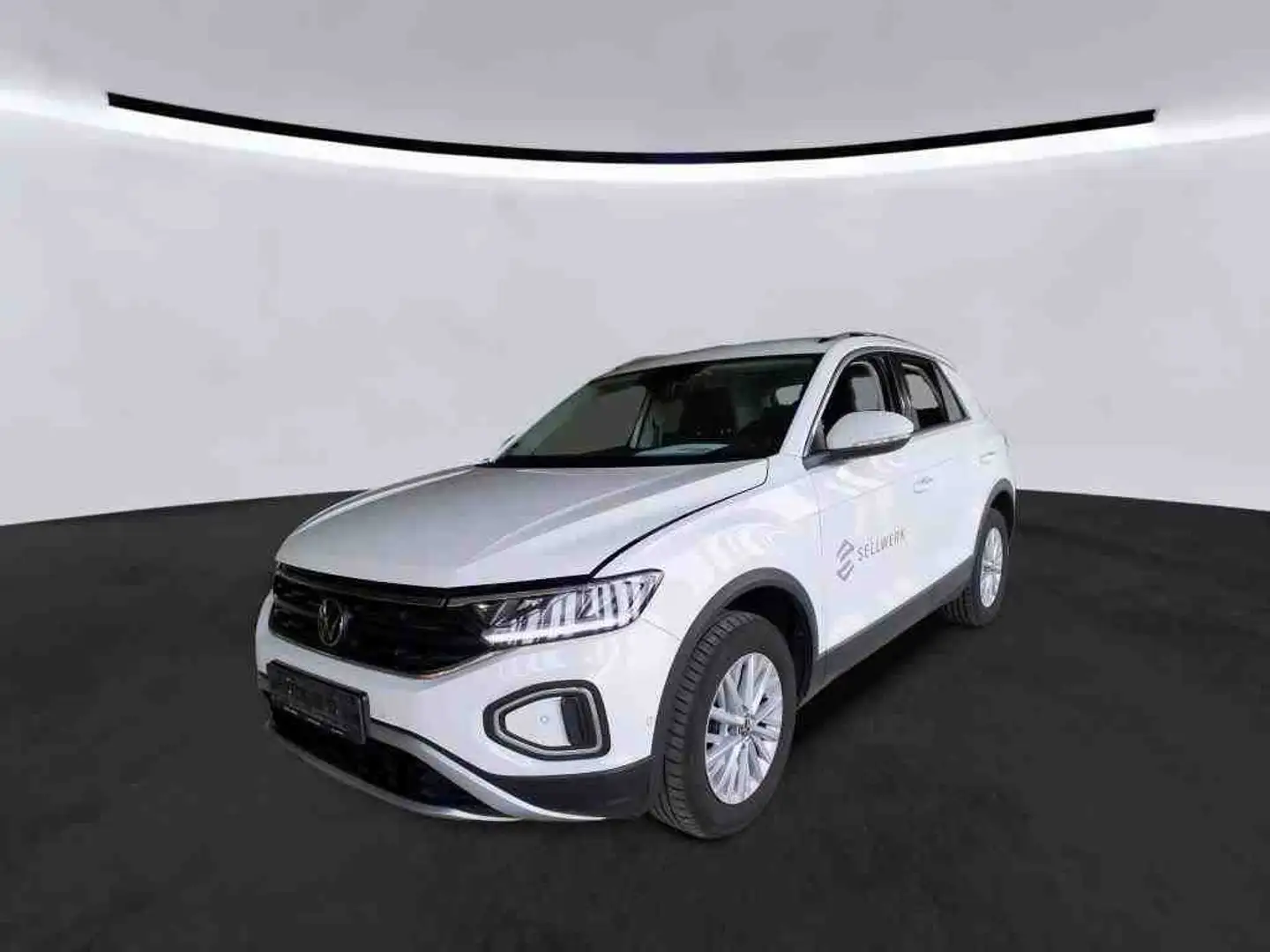 Volkswagen T-Roc Life 2.0 TDI DSG NAVI LED ALU APS SITZHEIZUNG ACC Weiß - 1