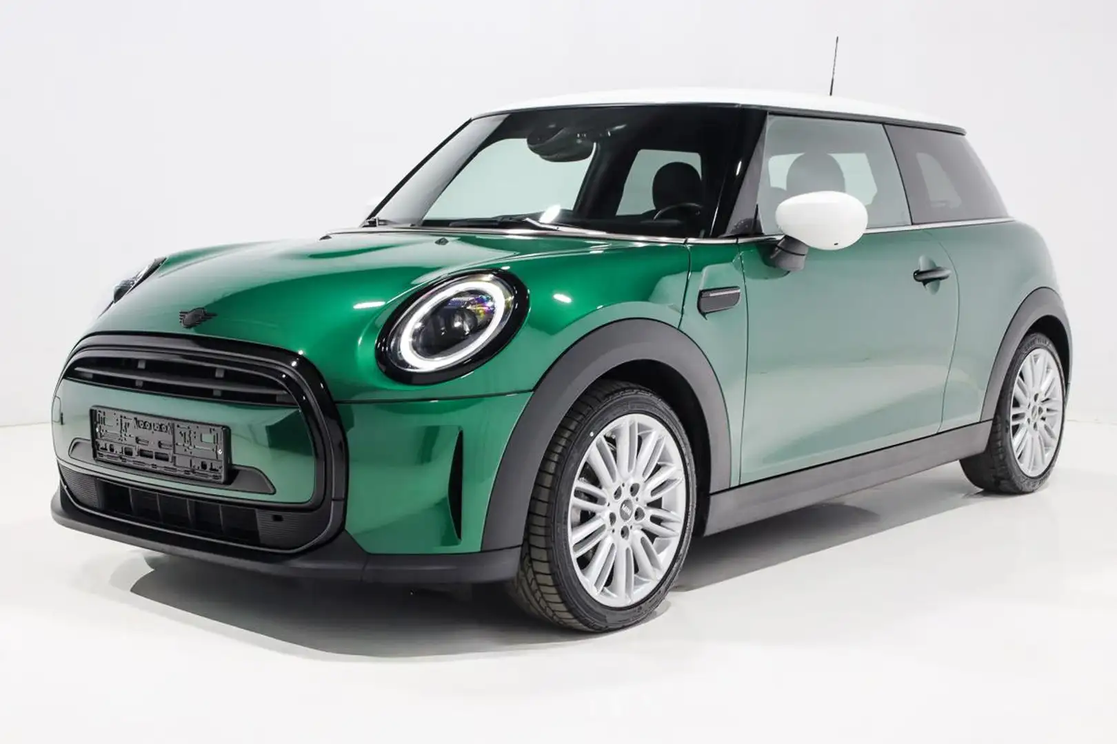 MINI Cooper 1.5 AUTOMATIQUE SEMI CUIR LED GPS REGU RADAR JA17 Vert - 2