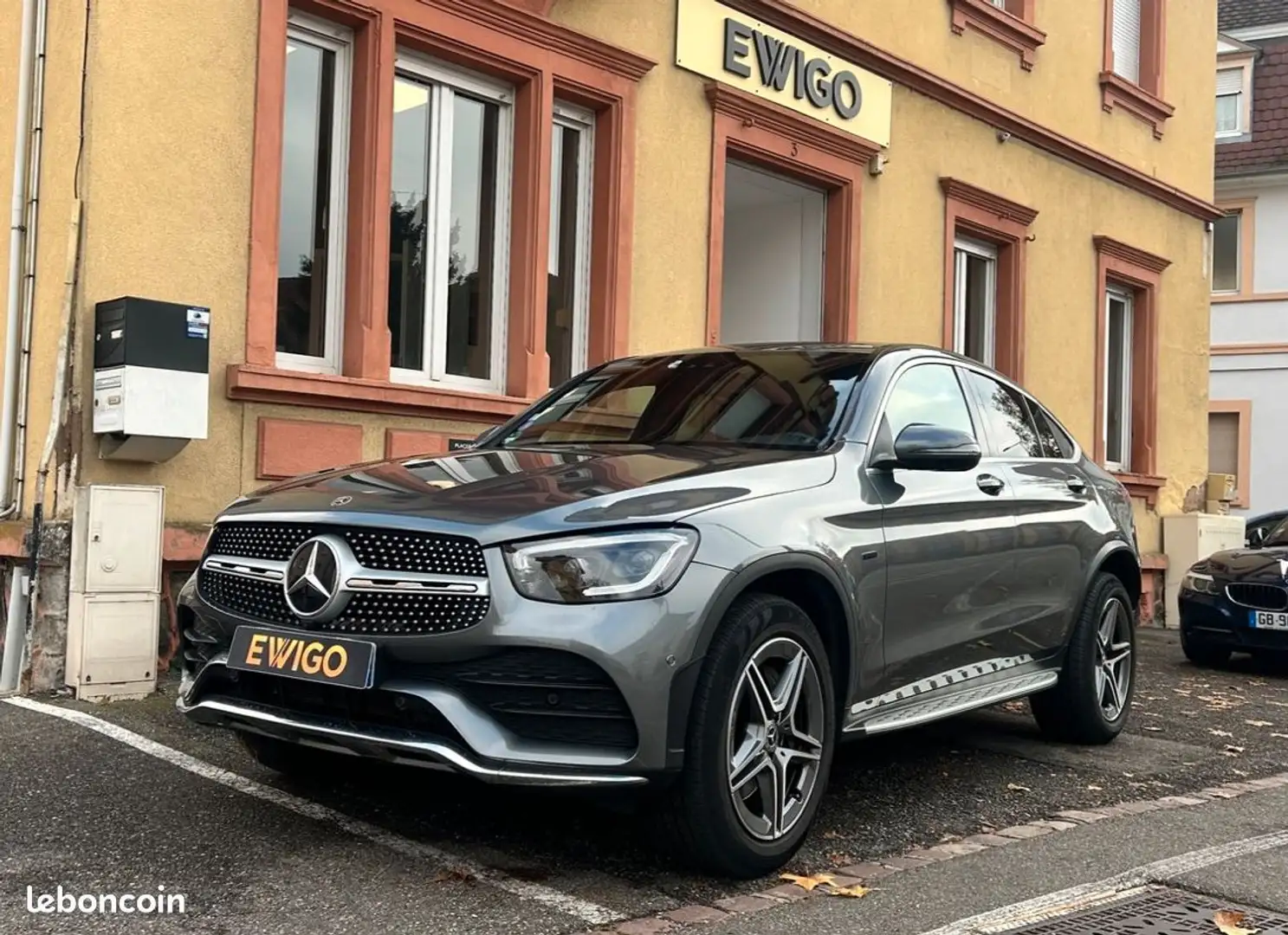 Mercedes-Benz GLC 300 classe coupe 2.0 300 e 320h 210 eq-power phev hybrid amg line 4matic 9g-tronic bva-garantie 6 mois Gris - 1