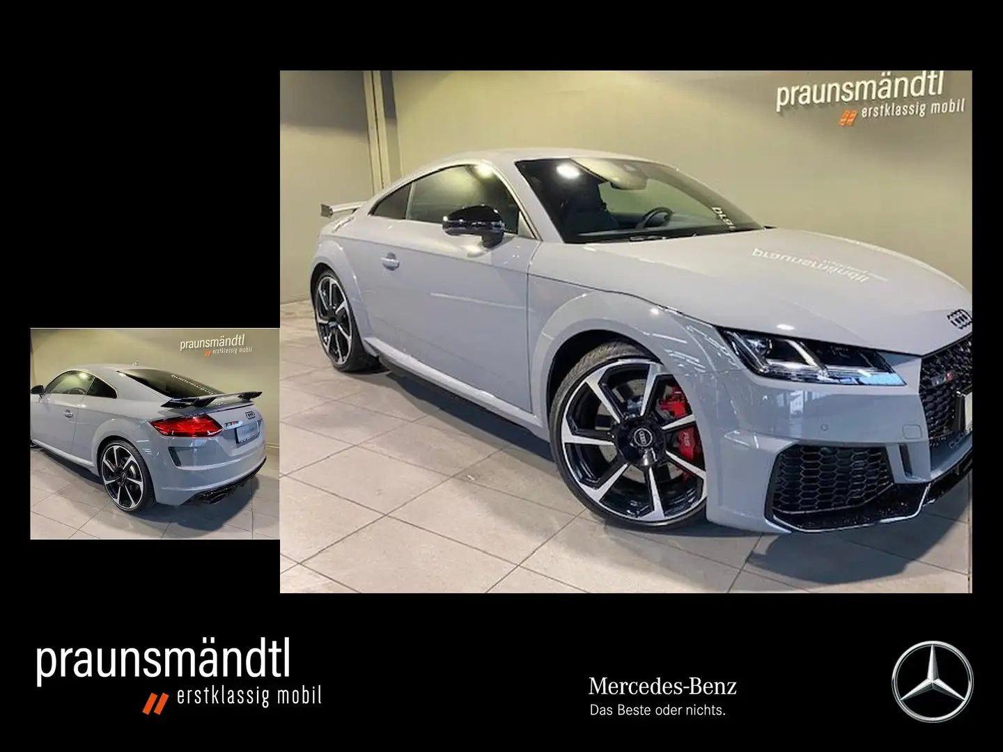 Audi TT RS 2.5 TFSI Coupe B&O/RS-AGA/Kamera/MMI/280km Gris - 1