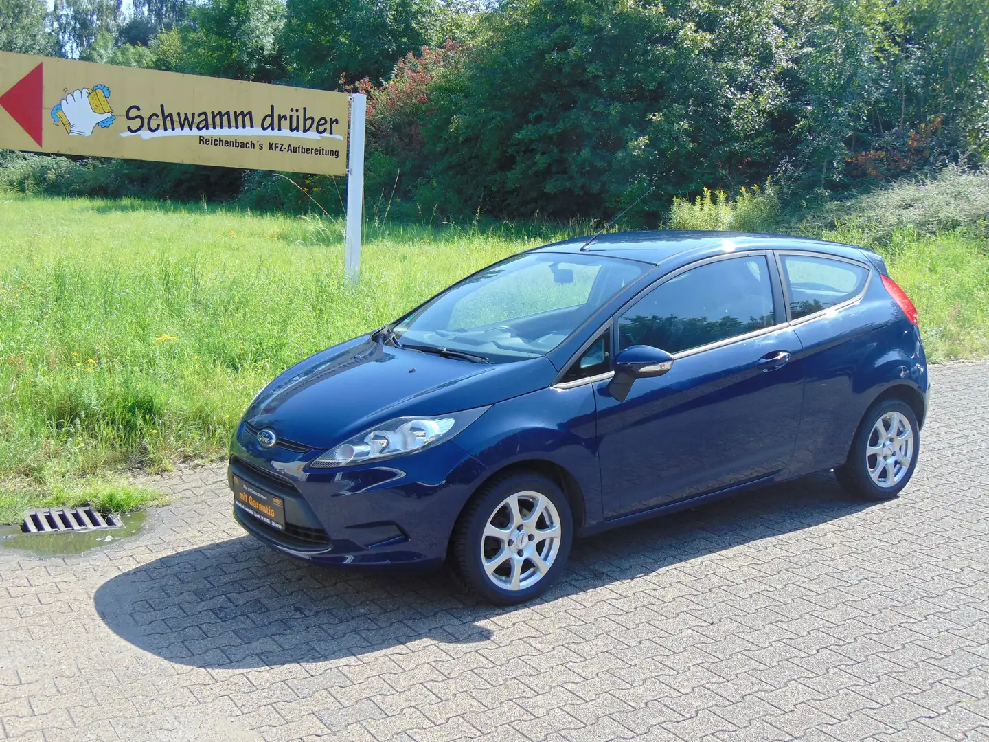 Ford Fiesta Trend,Klima,12 Mon.Garantie,HU+SERVICE NEU,ZV,Alu, Blau - 1