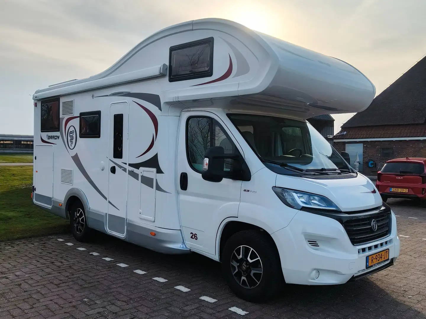 Fiat Ducato Camper Elnagh Baron Wit - 1