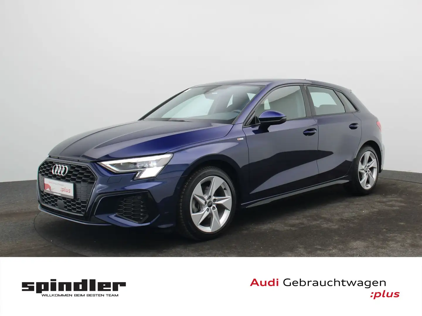 Audi A3 S-Line 35 TFSI S-tronic / Matrix Blau - 1