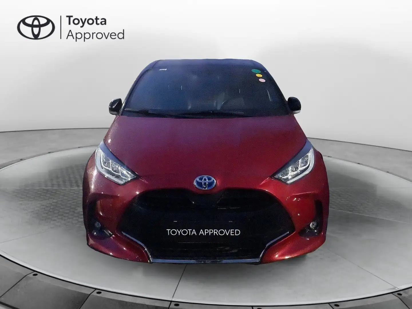 Toyota Yaris 1.5 Hybrid 5 porte Style IVA ESPOSTA Rosso - 1