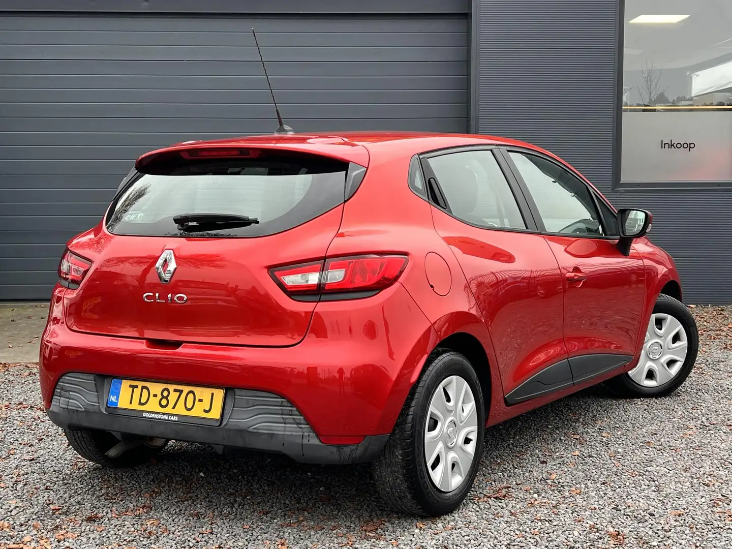 Renault Clio 1.2 16V 1e Eigenaar,Navi,Airco,Cruise,Elek Ramen,A Red - 2