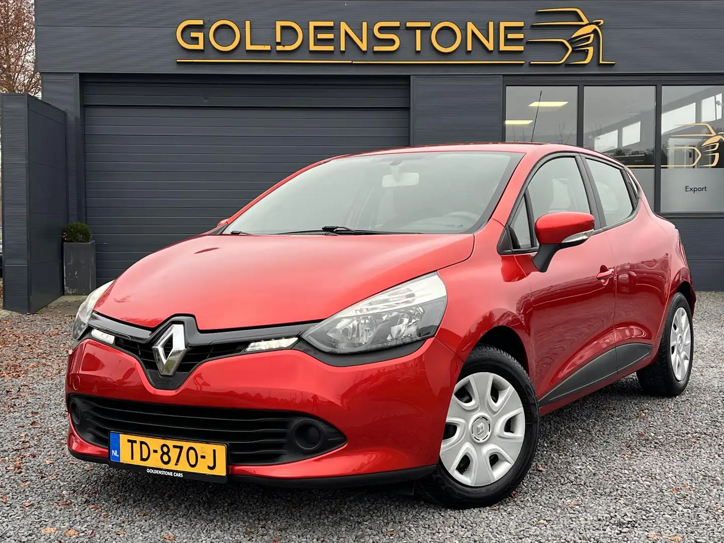 Renault Clio 1.2 16V 1e Eigenaar,Navi,Airco,Cruise,Elek Ramen,A Red - 1