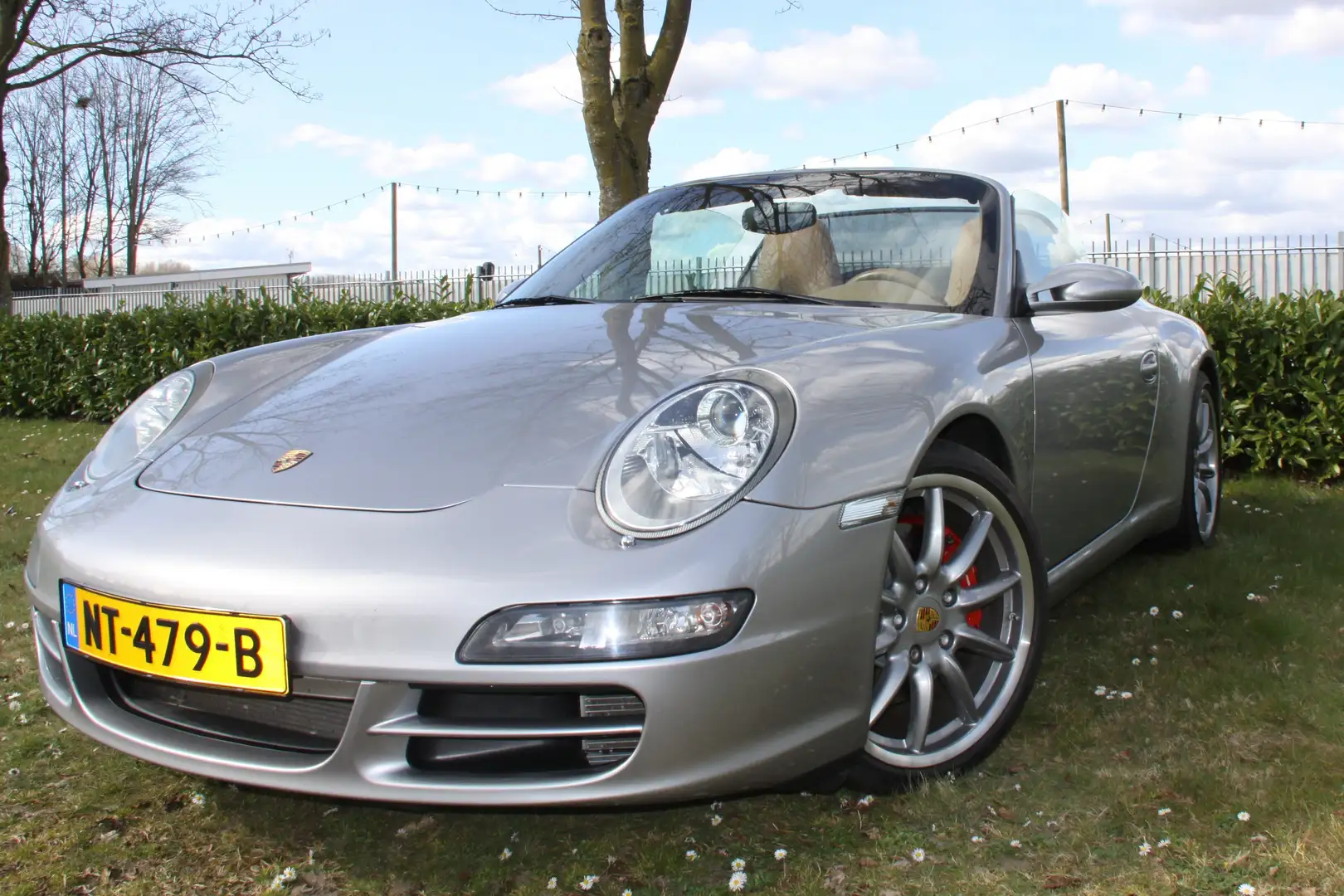 Porsche 911 911/997 3.8 Carrera S cabriolet Zilver - 1