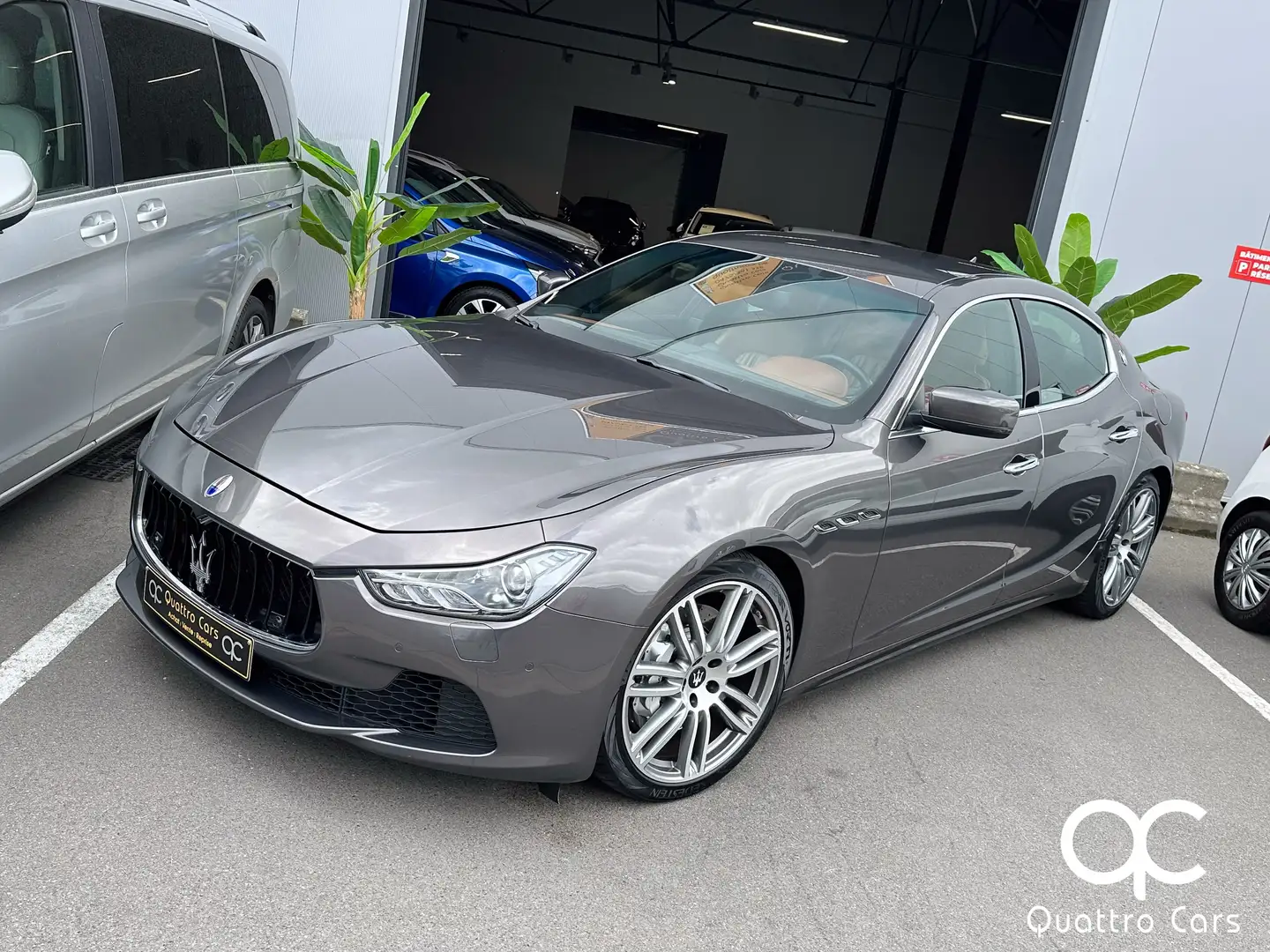 Maserati Ghibli 3.0Diesel V6 Superbe configuration - Suivi complet Gris - 1