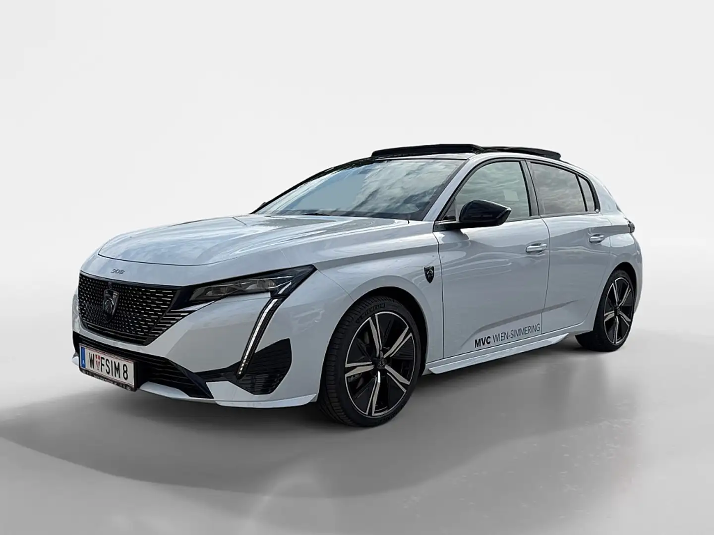 Peugeot 308 Hybrid 145 E-DCS6 GT Wit - 1