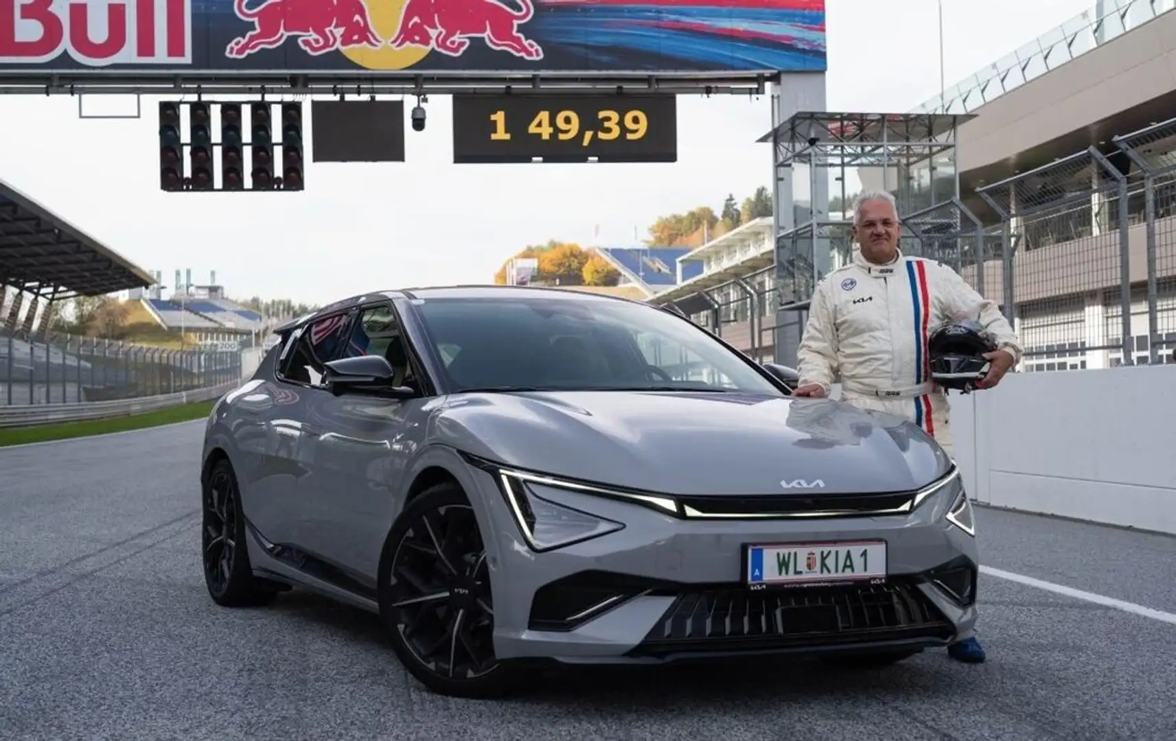Kia EV6 AWD 84kWh Long Range GT - Rekordfahrzeug vom Re... Grau - 2