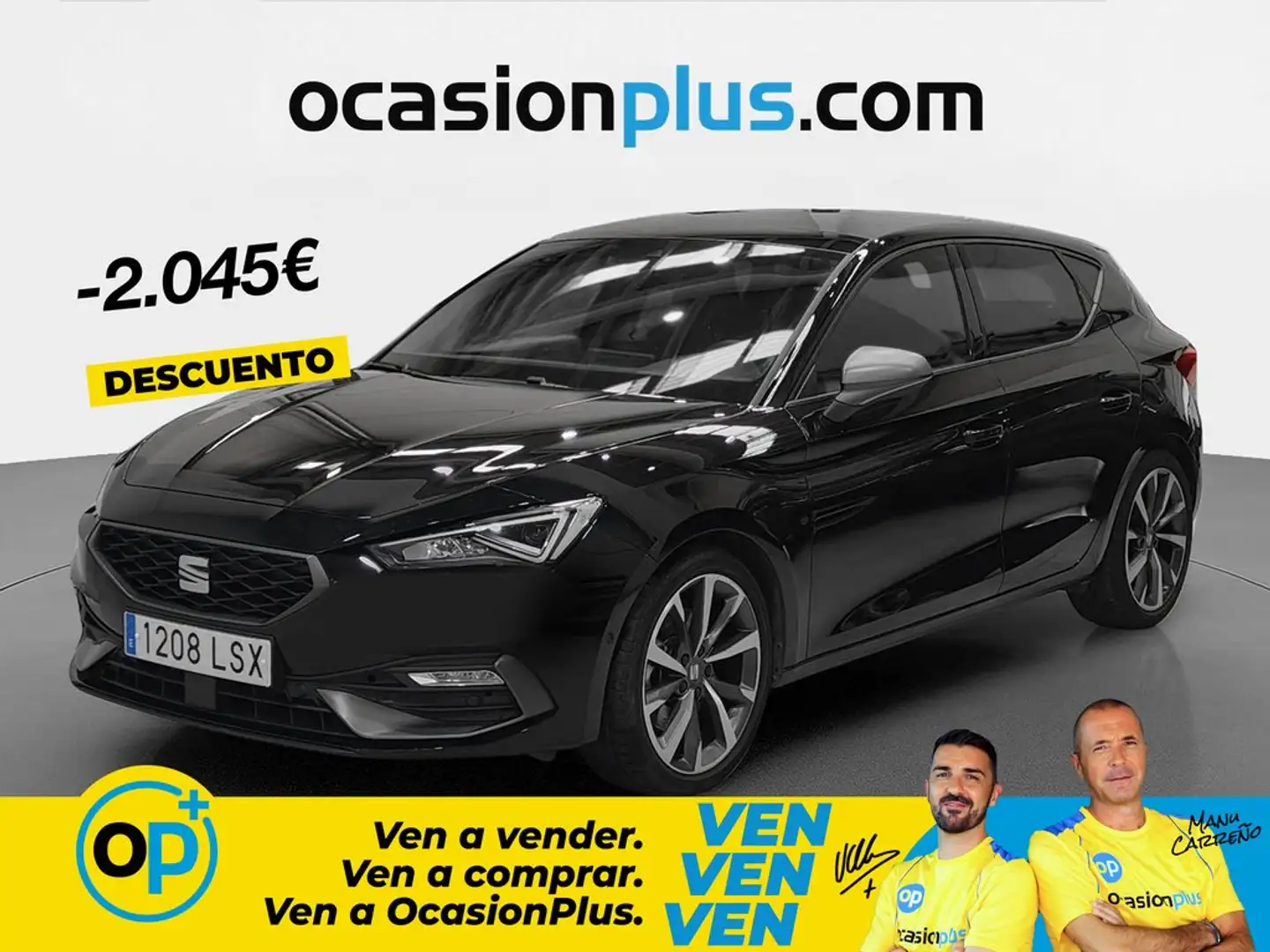 SEAT Leon 1.5 TSI S&S FR 150 Negro - 1