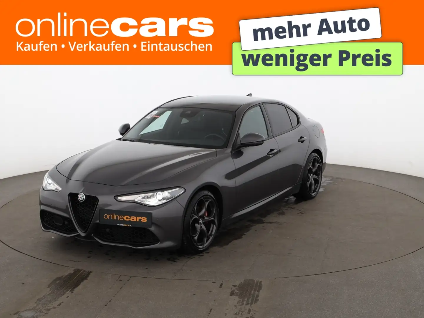 Alfa Romeo Giulia 2.2 JTDM Sprint Aut XENON SKY RADAR NAVI Grau - 1
