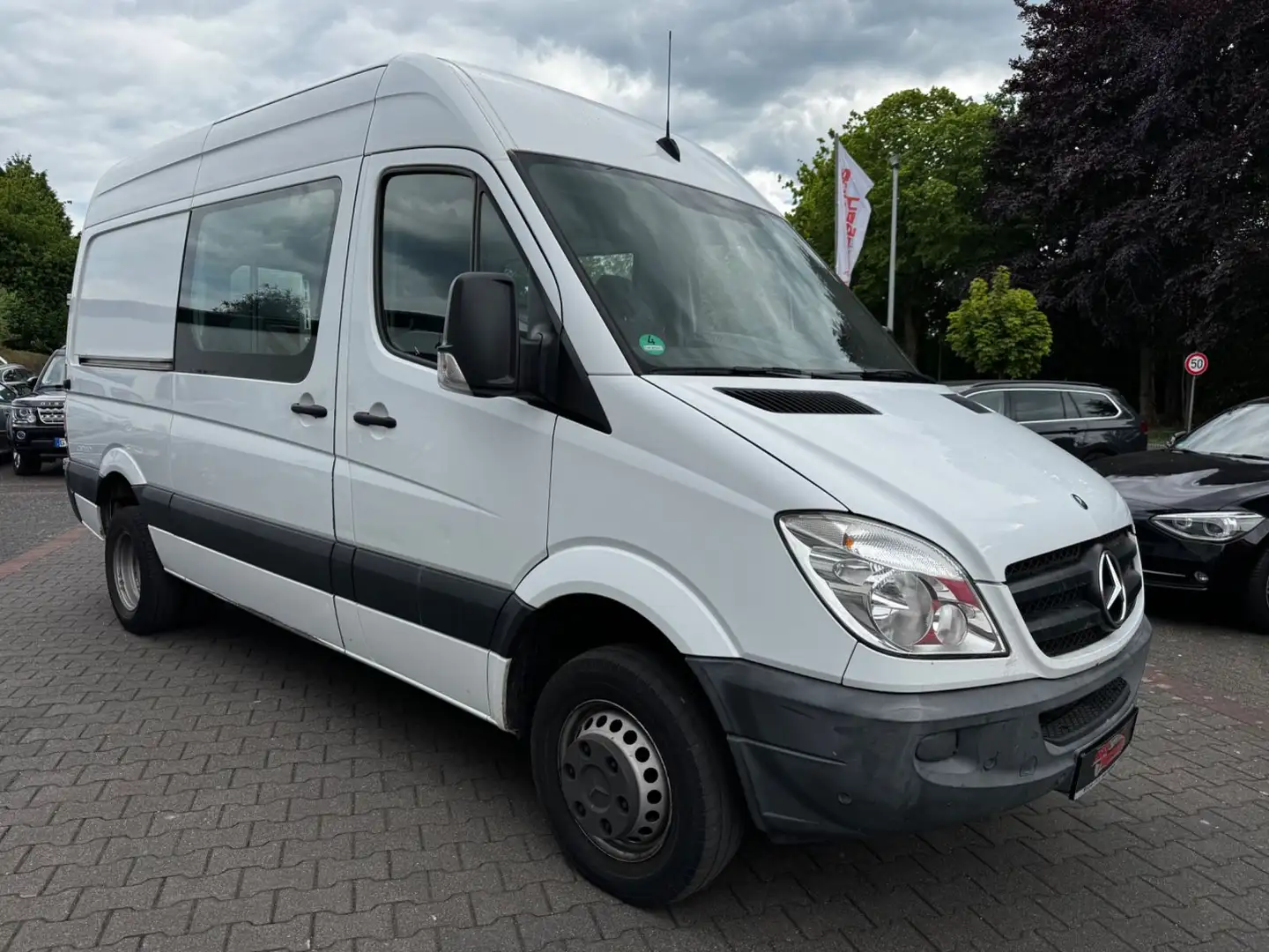 Mercedes-Benz Sprinter II Kasten 513 LBW Klima 1.HD Automatik Blanc - 1