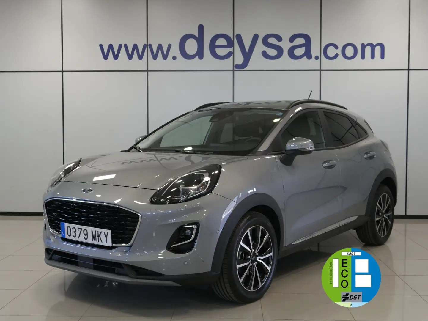 Ford Puma 1.0 EcoBoost MHEV Titanium 125 Zilver - 1