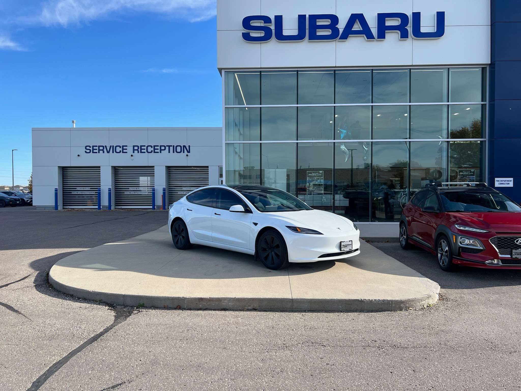 White 2026 Tesla Model 3 Sedan 1-Speed Automatic