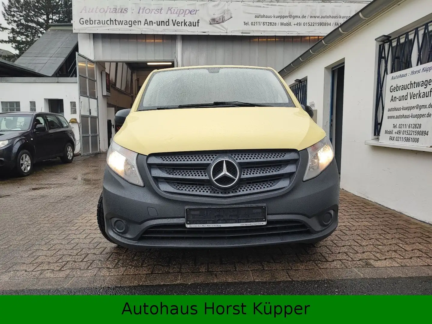 Mercedes-Benz Vito Kasten 111 CDI FWD kompakt  75 Tkm 1.Hd. AHK Amarillo - 2