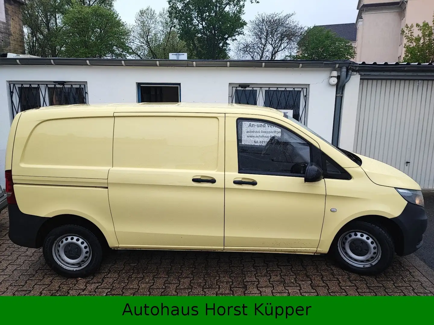 Mercedes-Benz Vito Kasten 111 CDI FWD kompakt  75 Tkm 1.Hd. AHK Amarillo - 1