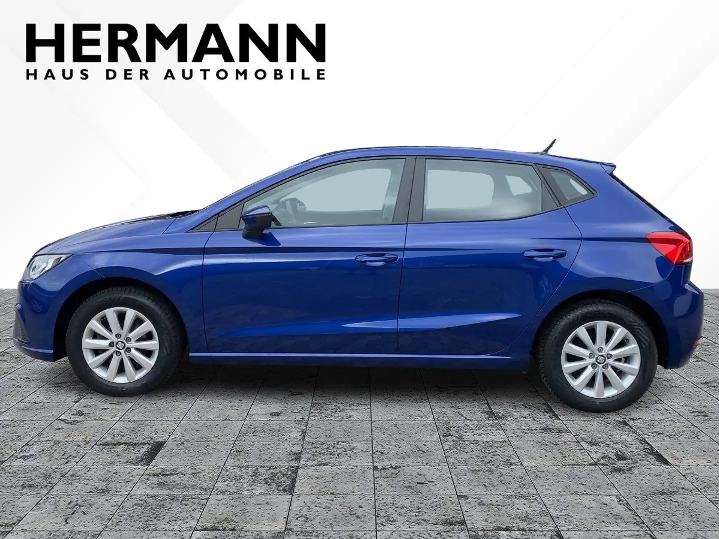 SEAT Ibiza 1.0 TGI Style Fast Lane CNG CAM*LED*NAVI Blauw - 2