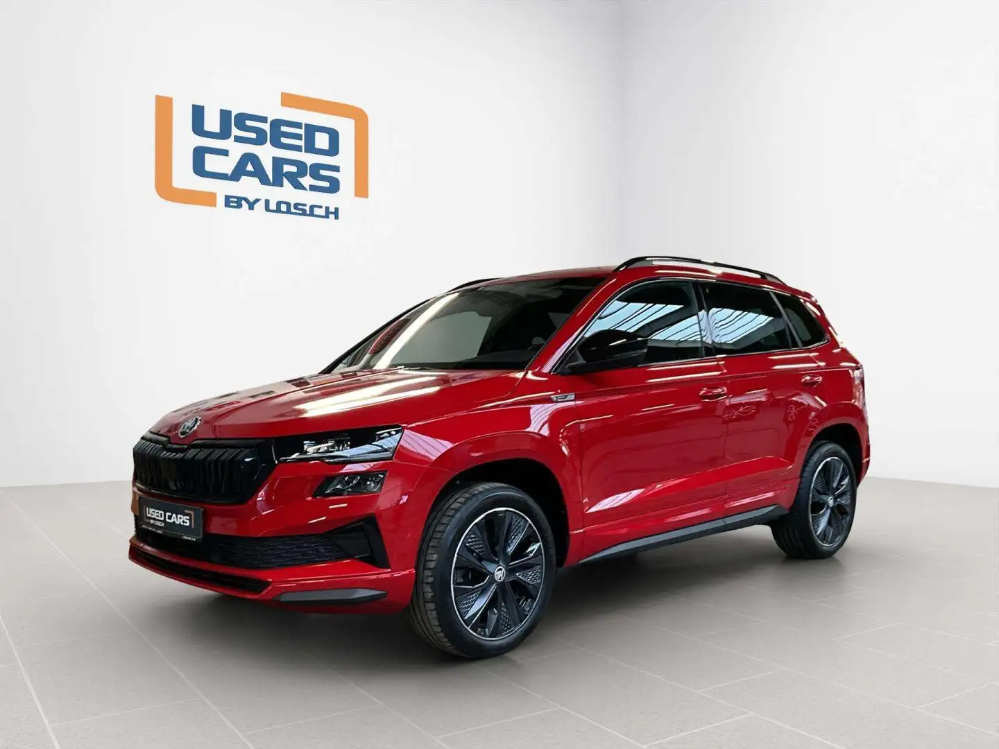 Skoda Karoq Sportline+DSG+Pano+Navi Rouge - 1