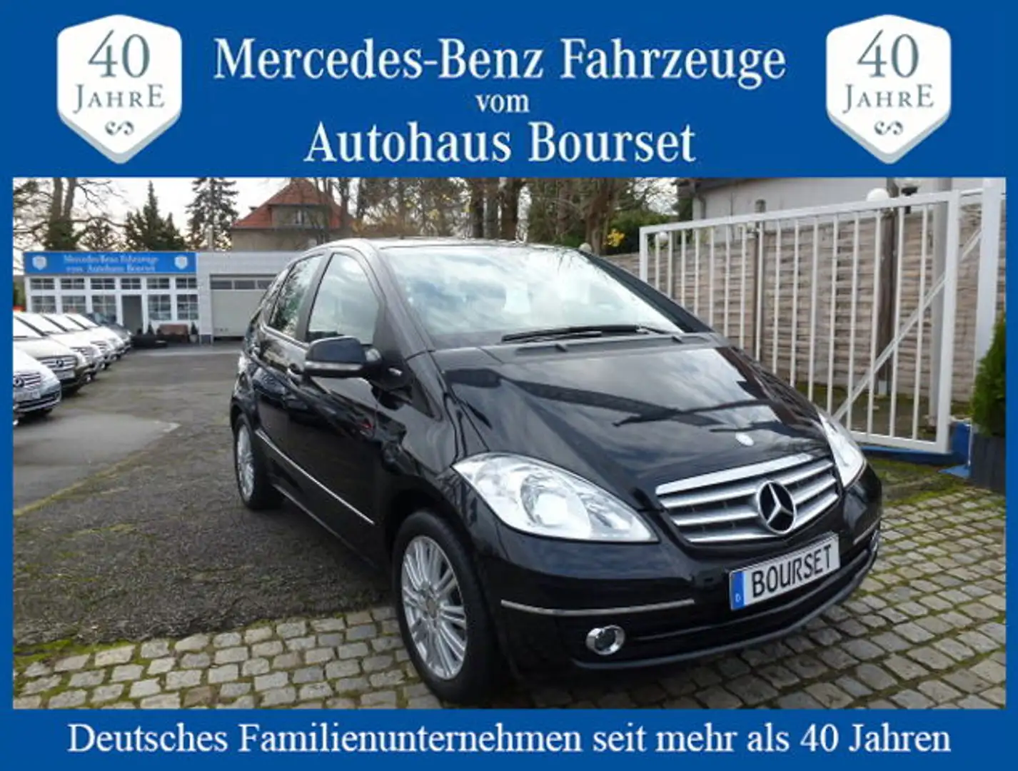 Mercedes-Benz A 150 ELEGANCE Autom-Klima-erst 59.000 KM Sitzheizung - Noir - 1